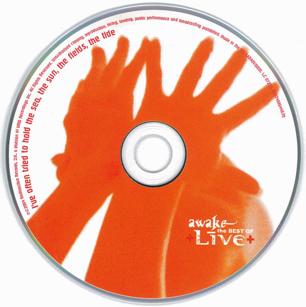 Live : Awake - The Best Of (CD, Comp, RE, EDC)