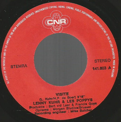 Lenny Kuhr & Les Poppys* : Visite (7", Single)