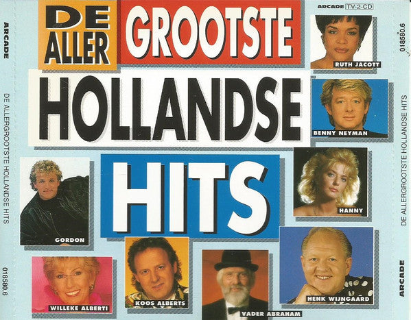 Various : De Allergrootste Hollandse Hits (2xCD, Comp)