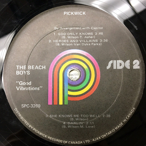 The Beach Boys : Good Vibrations (LP, Comp)