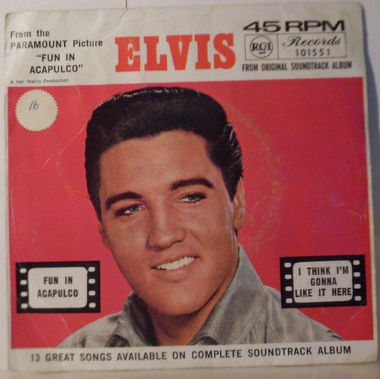 Elvis Presley : Fun In Acapulco (7", Single)