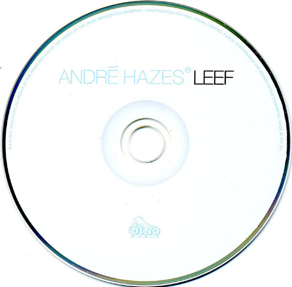 André Hazes Jr. : Leef (CD, Album)