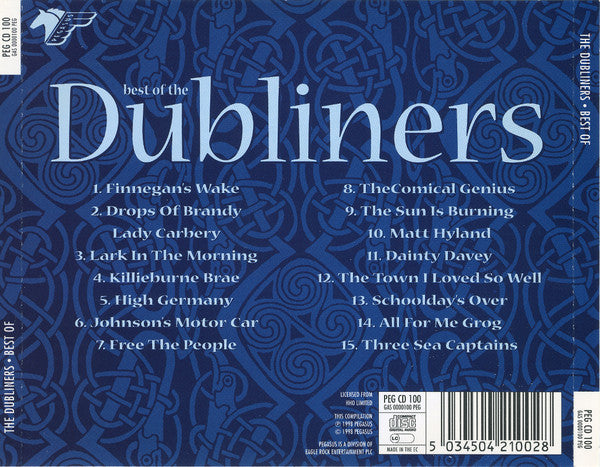 The Dubliners : Best Of The Dubliners (CD, Comp)