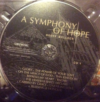 Geoff Bullock, Prague Philharmonic Orchestra : A Symphony Of Hope - The Heart Of Worship (2xCD, Comp, Dig)