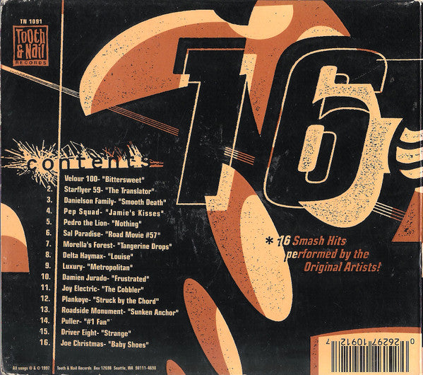 Various : Tooth & Nail Rock Sampler Volume 1 (CD, Smplr)