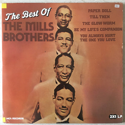 The Mills Brothers : The Best Of The Mills Brothers (2xLP, Comp, RE)