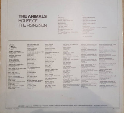 The Animals : House Of The Rising Sun (LP, Comp)