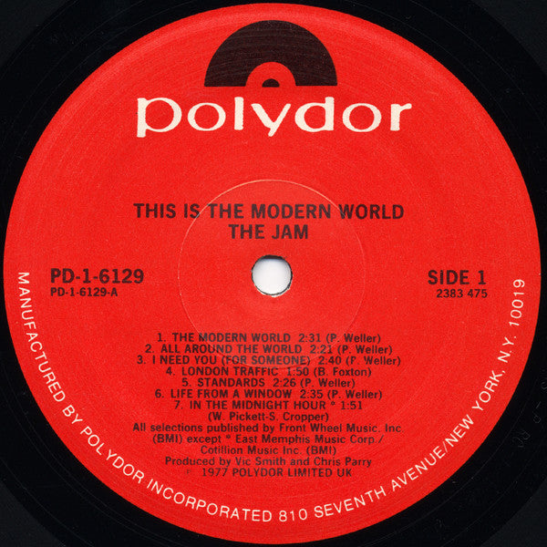 The Jam : This Is The Modern World (LP, Album, PRC)