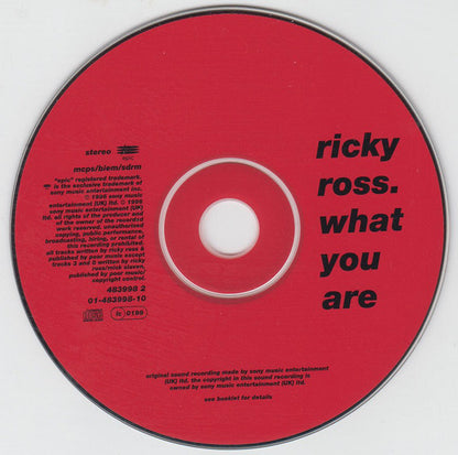 Ricky Ross : What You Are (CD, Album)