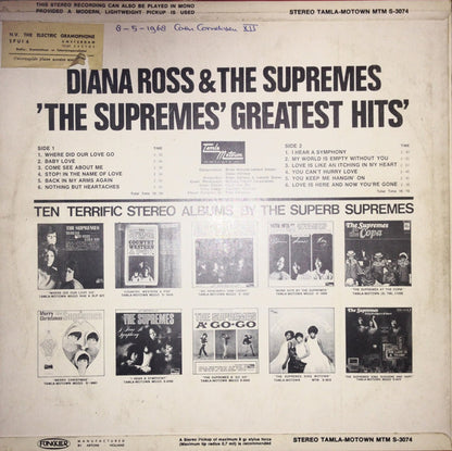 The Supremes : Greatest Hits (LP, Comp)