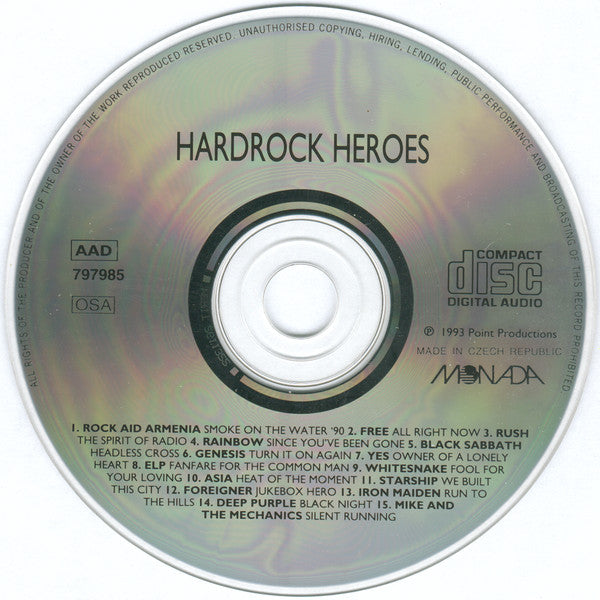 Various : Hardrock Heroes (CD, Comp)