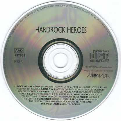 Various : Hardrock Heroes (CD, Comp)