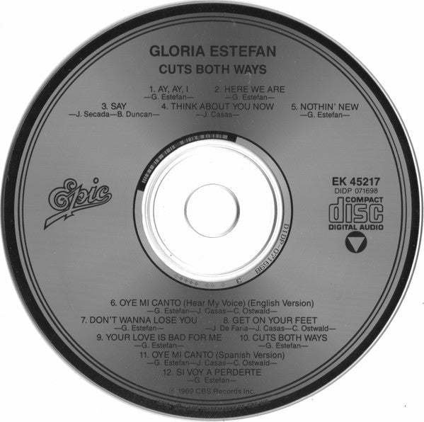 Gloria Estefan : Cuts Both Ways (CD, Album)