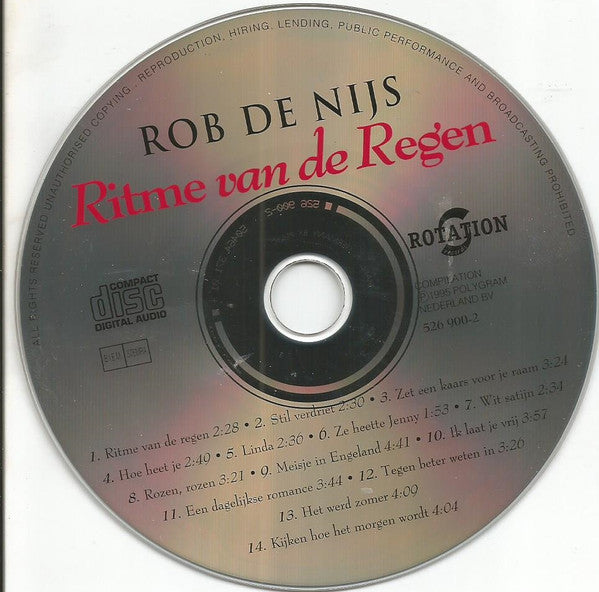 Rob de Nijs : Ritme Van De Regen (CD, Comp)