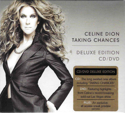 Céline Dion : Taking Chances (Dlx + CD, Album + DVD-V, PAL, Reg)