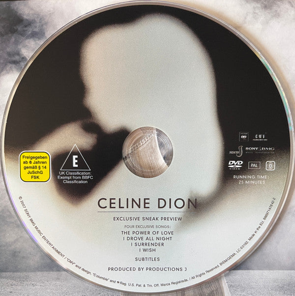 Céline Dion : Taking Chances (Dlx + CD, Album + DVD-V, PAL, Reg)