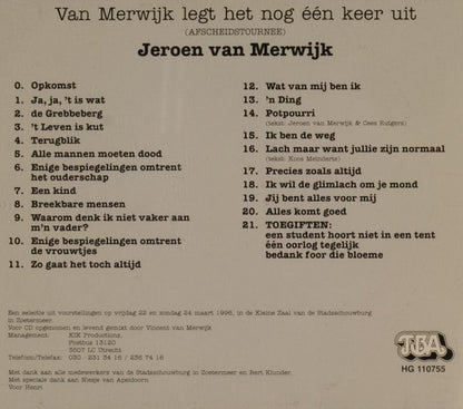 Jeroen van Merwijk : Van Merwijk Legt Het Nog Één Keer Uit (CD, Album)