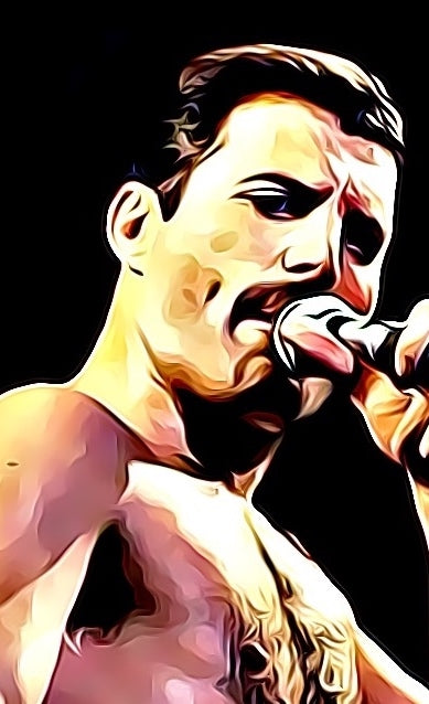 Poster Freddy Mercury 50x70cm