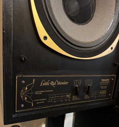 Vintage luidsprekers - Tannoy Little Red Monitor ( custom black)