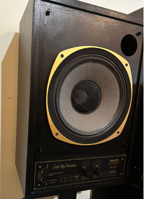 Vintage luidsprekers - Tannoy Little Red Monitor ( custom black)