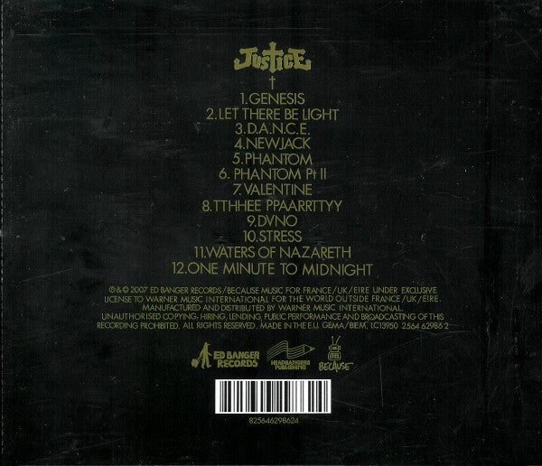 Justice (3) : † (CD, Album, Bla)