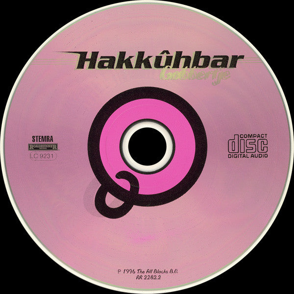 Hakkûhbar : Gabbertje (CD, Single)