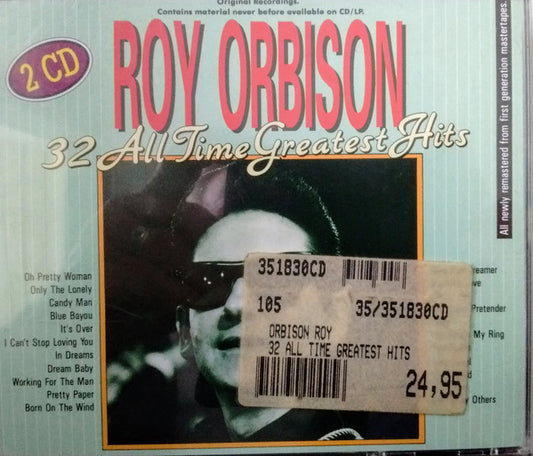 Roy Orbison : 32 All Time Greatest Hits (2xCD, Comp)