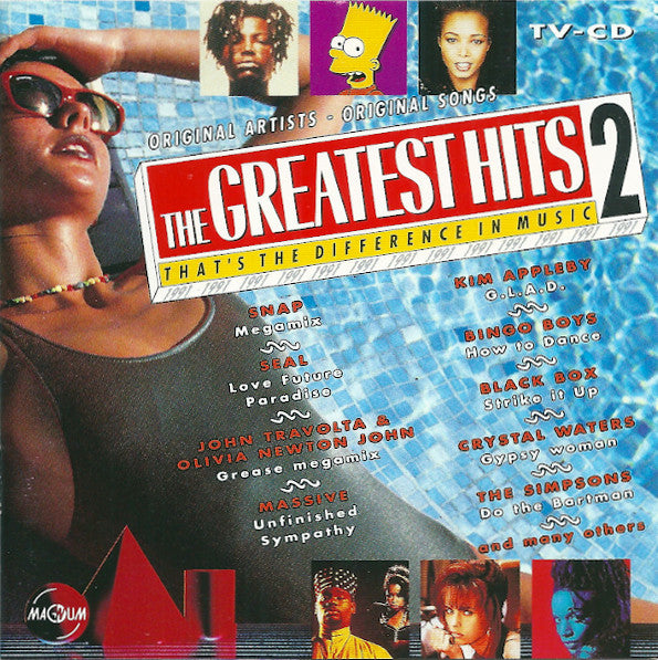 Various : The Greatest Hits 2 - 1991 - 2 (CD, Comp)