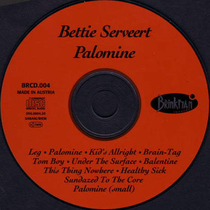 Bettie Serveert : Palomine (CD, Album, Jew)