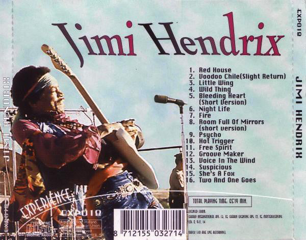 Jimi Hendrix : Jimi Hendrix (CD, Comp, Pic)