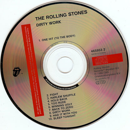 Rolling Stones* : Dirty Work (CD, Album, RE)