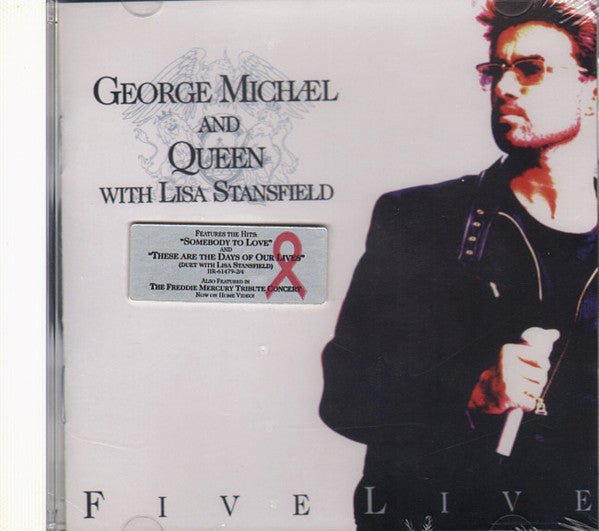 George Michael And Queen With Lisa Stansfield : Five Live (CD, MiniAlbum, EP)