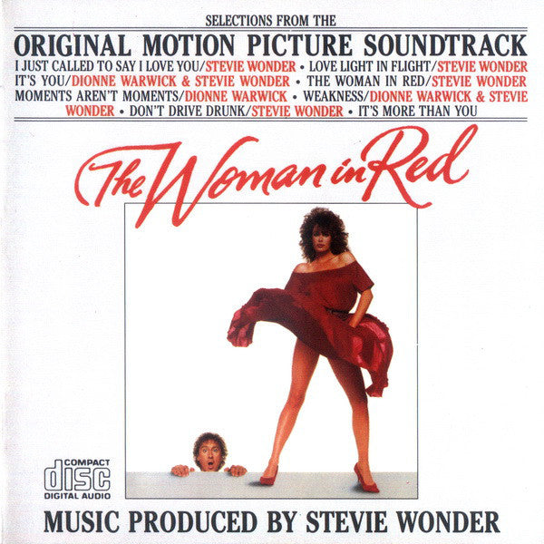 Stevie Wonder : The Woman In Red (Selections From The Original Motion Picture Soundtrack) (CD, Album, RE)