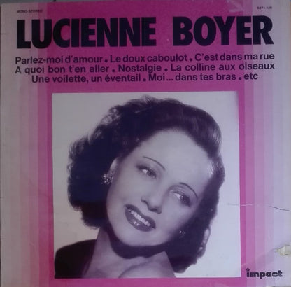 Lucienne Boyer : Lucienne Boyer (LP, Comp)