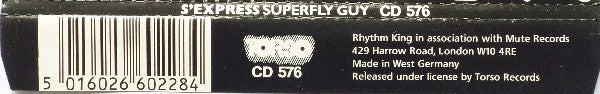 S'Express : Superfly Guy (CD, Maxi)