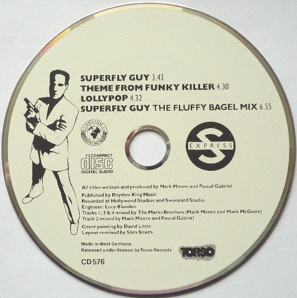 S'Express : Superfly Guy (CD, Maxi)