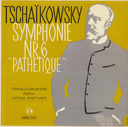 Tschaikowsky* - Tonhalle-Orchester Zürich, Josef Krips : Symphonie Nr.6 "Pathétique" (LP, Mono)