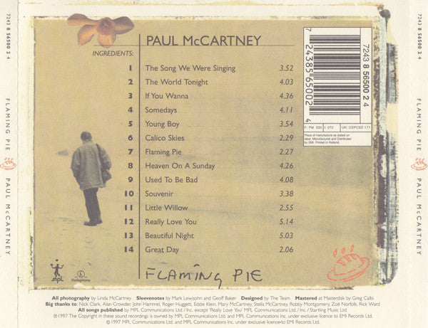 Paul McCartney : Flaming Pie (CD, Album)