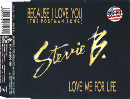 Stevie B : Because I Love You / Love Me For Life (CD, Maxi)