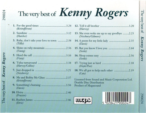 Kenny Rogers : The Very Best Of Kenny Rogers (CD, Comp)