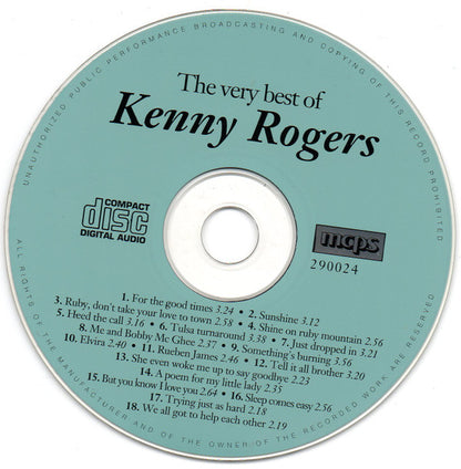 Kenny Rogers : The Very Best Of Kenny Rogers (CD, Comp)