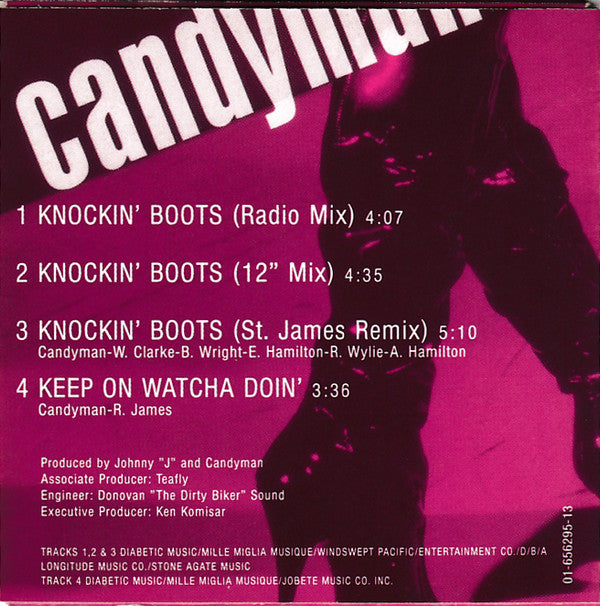 Candyman : Knockin'  Boots (CD, Mini, Maxi)