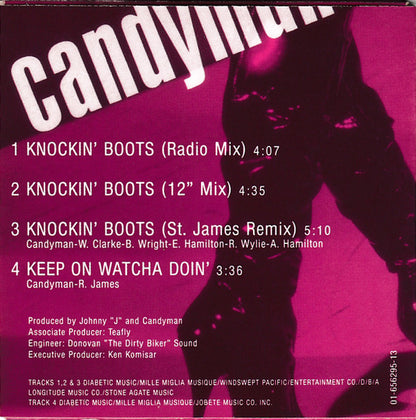 Candyman : Knockin'  Boots (CD, Mini, Maxi)