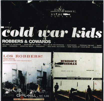 Cold War Kids : Robbers & Cowards (CD, Album)