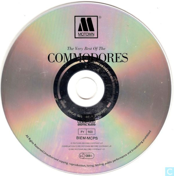 Commodores : The Very Best Of (CD, Comp, RM, RP)