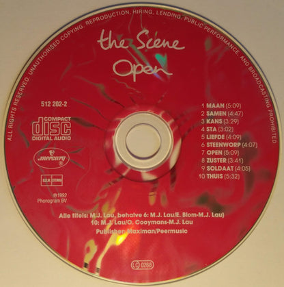 The Scene (2) : Open (CD, Album)