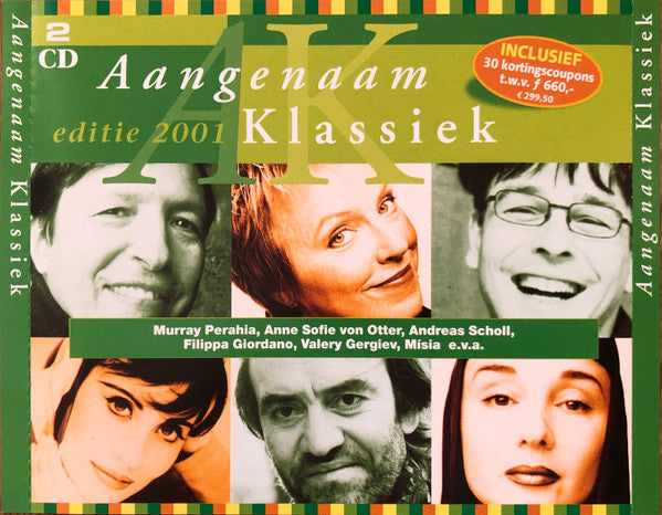 Various : Aangenaam Klassiek Editie 2001 (2xCD, Comp)