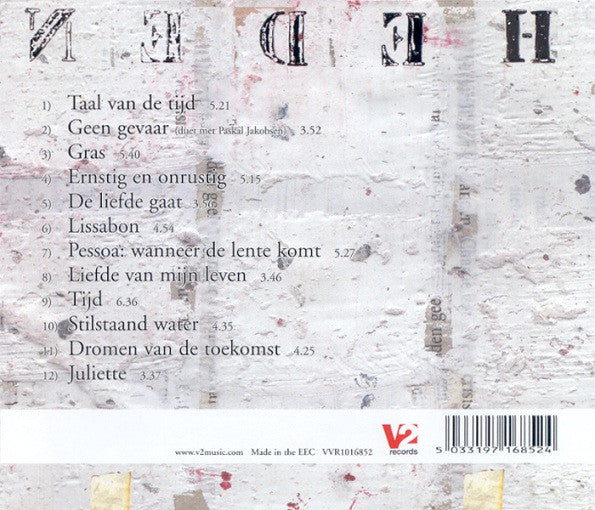 Frank Boeijen : Heden (CD, Album)