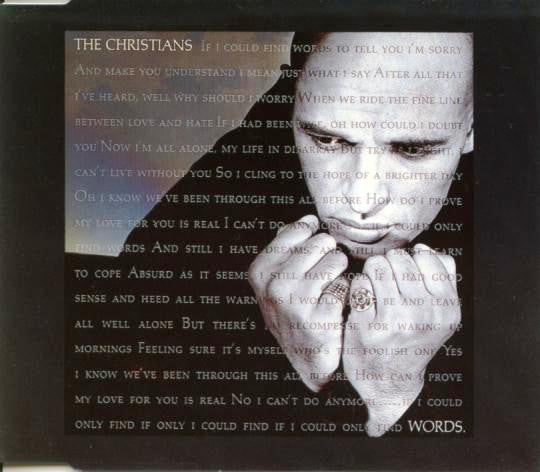 The Christians : Words (CD, Maxi)