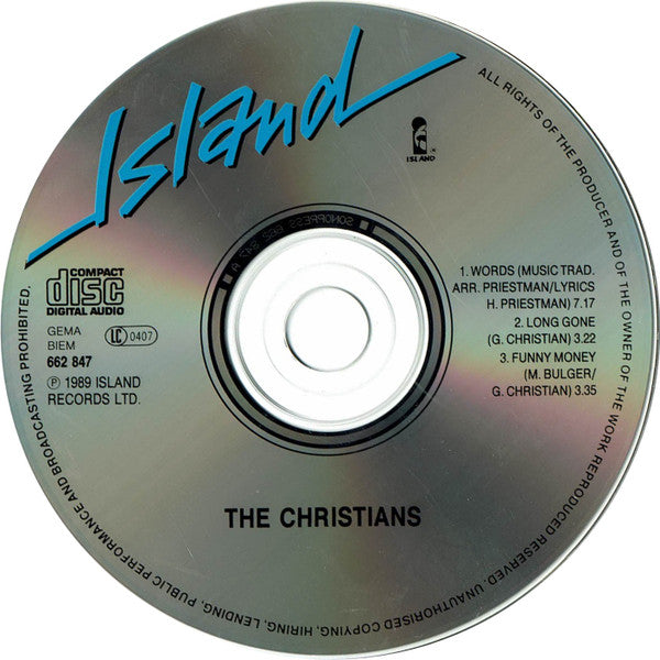 The Christians : Words (CD, Maxi)